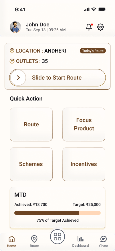 Salesman App